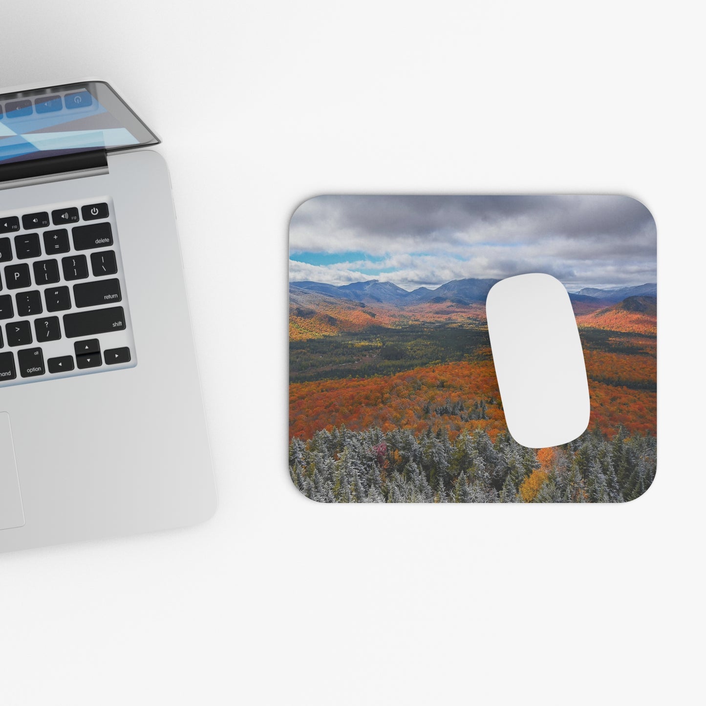 Seasons Collide: Mt. Van Hoevenberg Mouse Pad