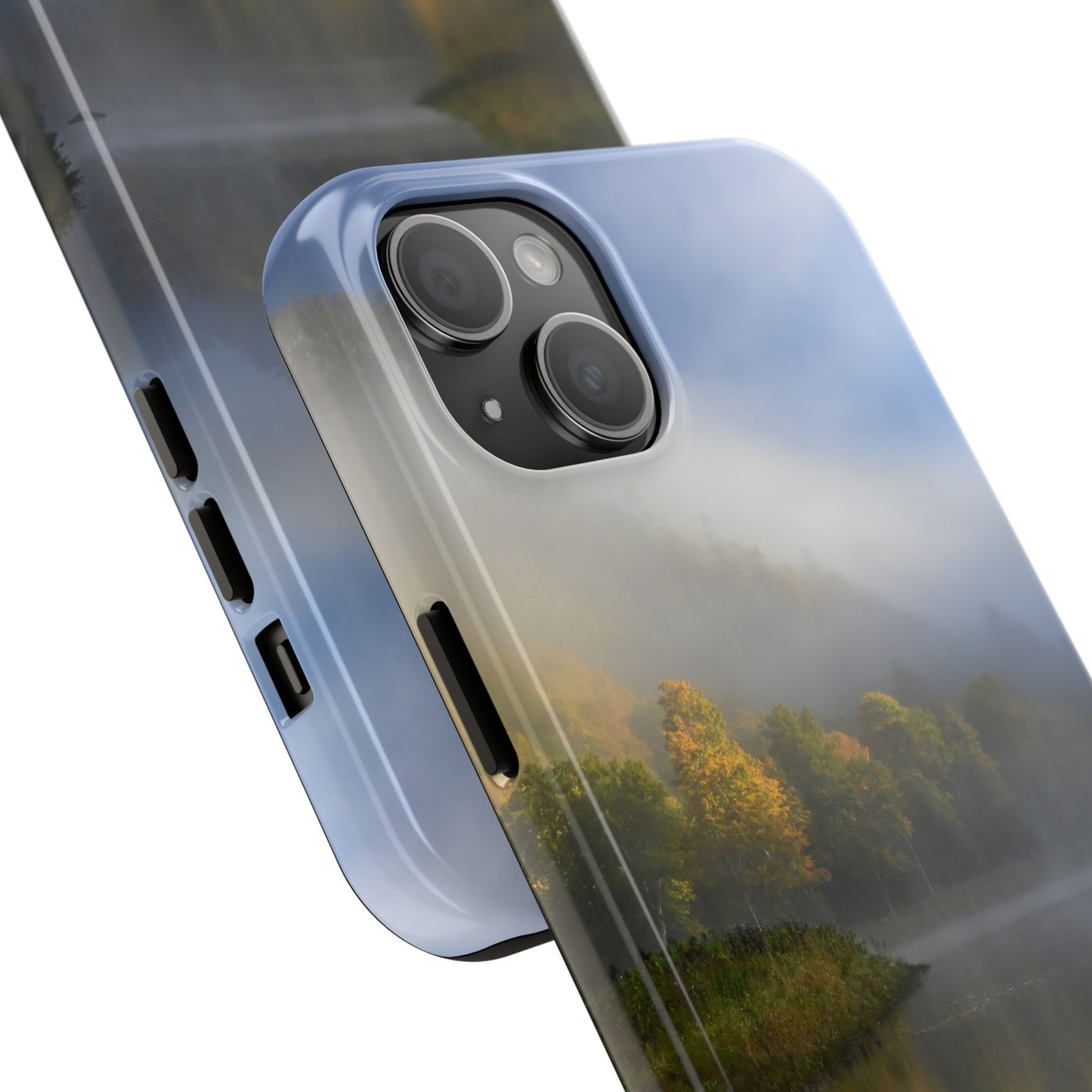 Impact Resistant Phone Case - Ausable River Autumn