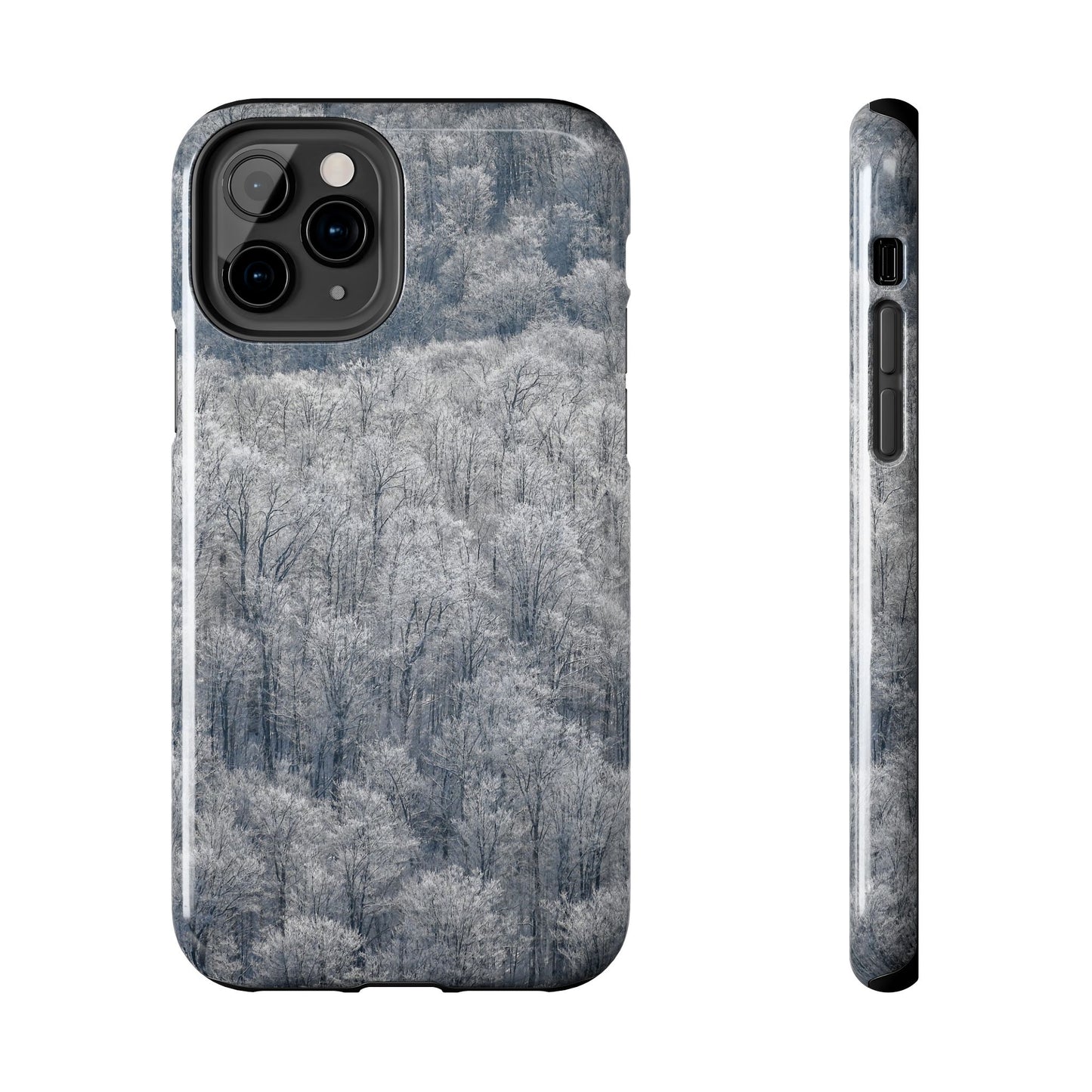 Impact Resistant Phone Case - Frozen trees