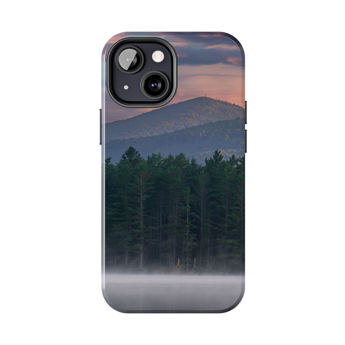 Impact Resistant Phone Case - Loon Lake Mountain