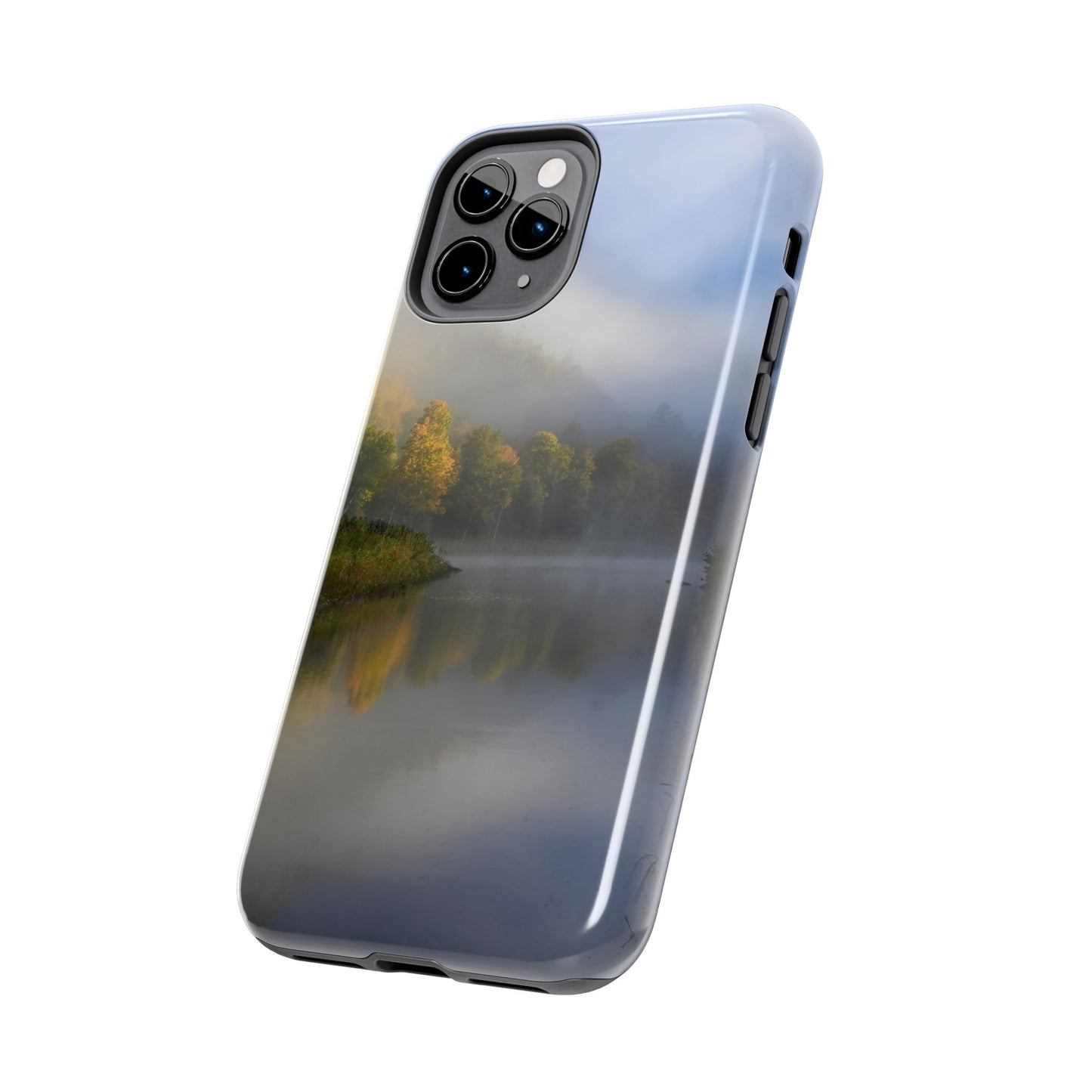 Impact Resistant Phone Case - Ausable River Autumn
