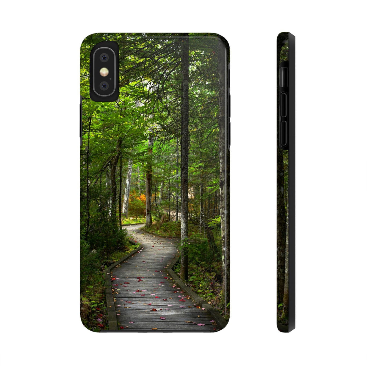 Impact Resistant Phone Case - Woodland Boardwalk