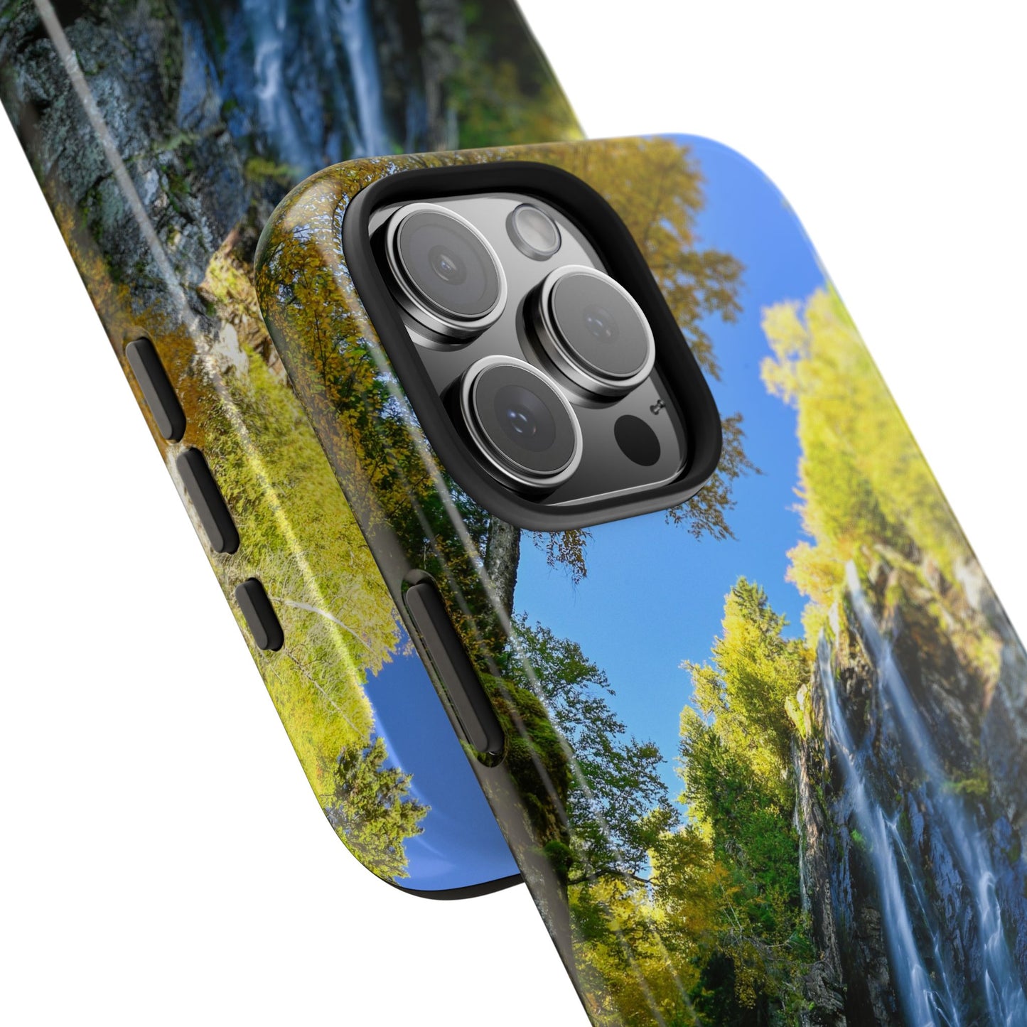 Impact Resistant Phone Case - Rainbow Falls