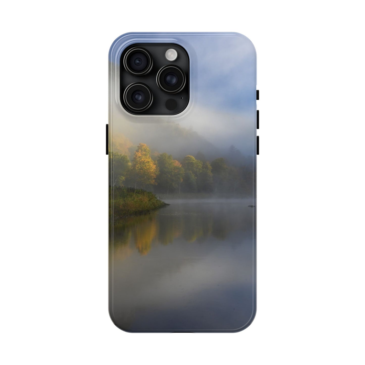 Impact Resistant Phone Case - Ausable River Autumn