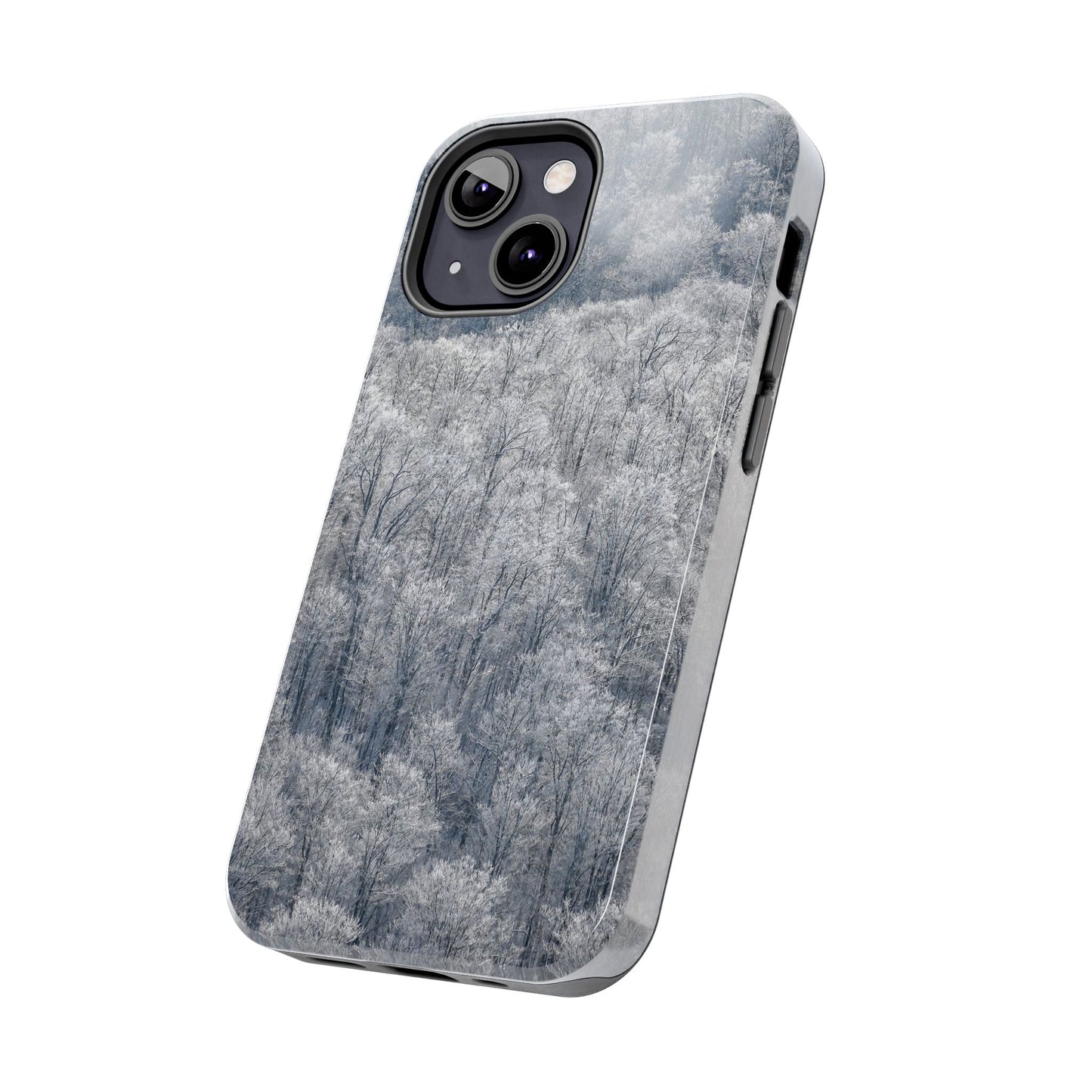 Impact Resistant Phone Case - Frozen trees