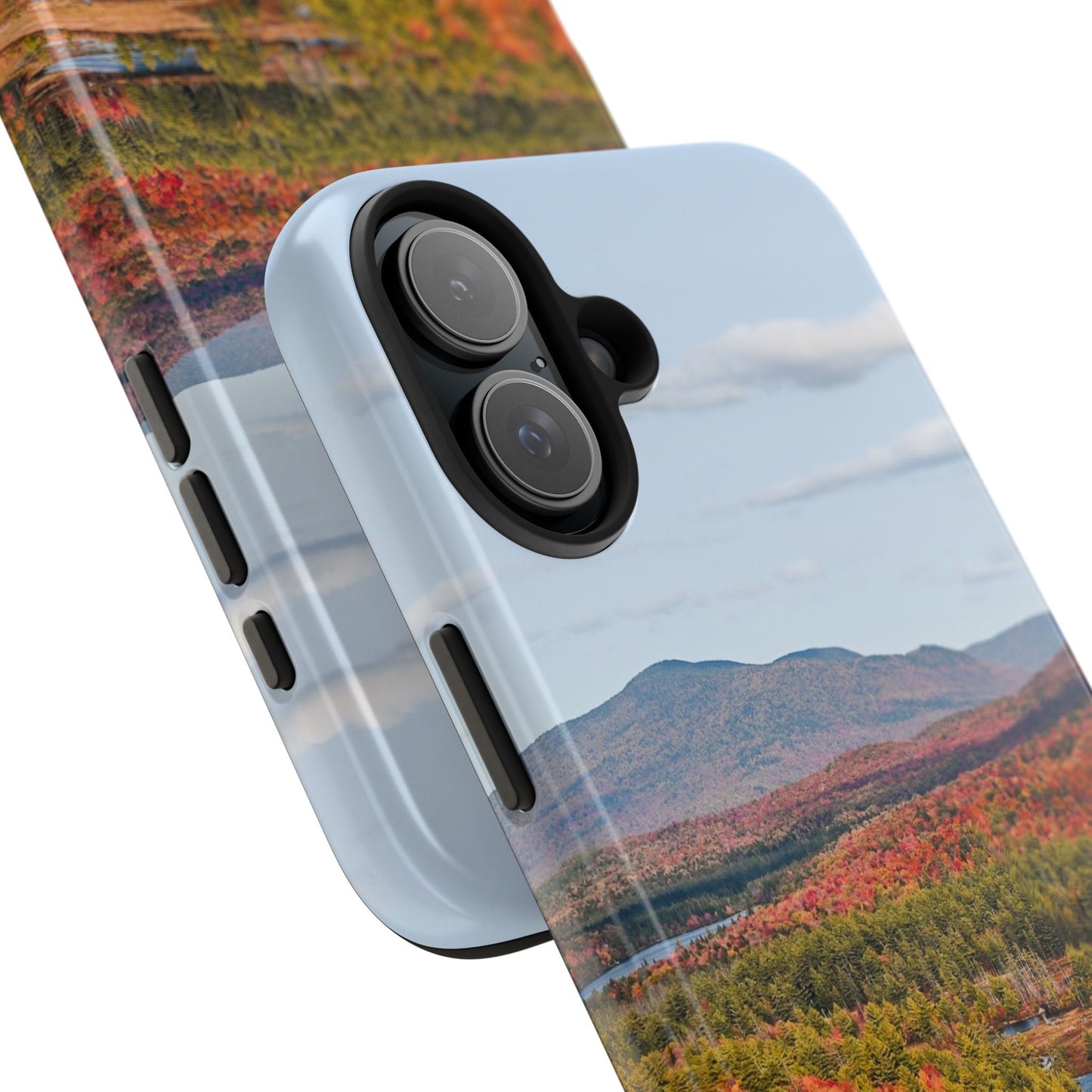 Impact Resistant Phone Case - Autumn Mountains & River