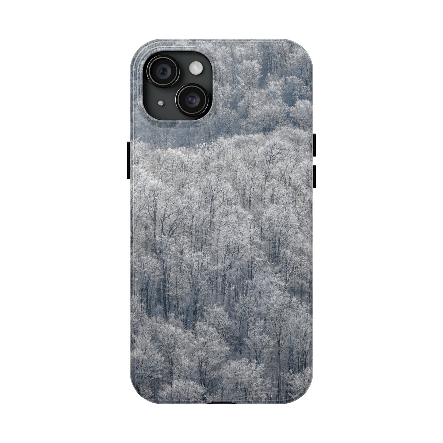 Impact Resistant Phone Case - Frozen trees