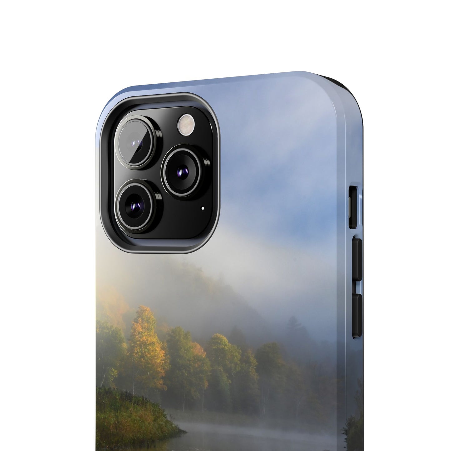 Impact Resistant Phone Case - Ausable River Autumn