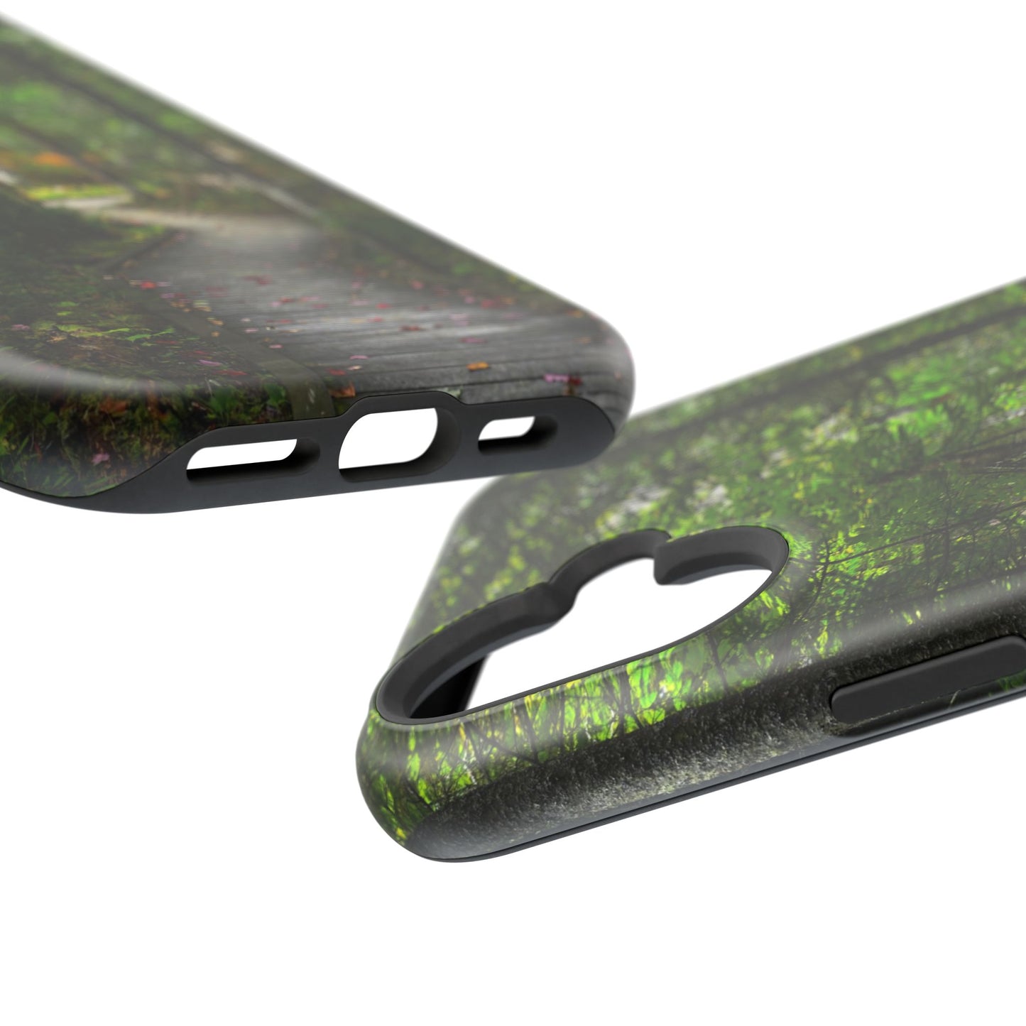 MagSafe Impact Resistant Phone Case - Woodland Boardwalk