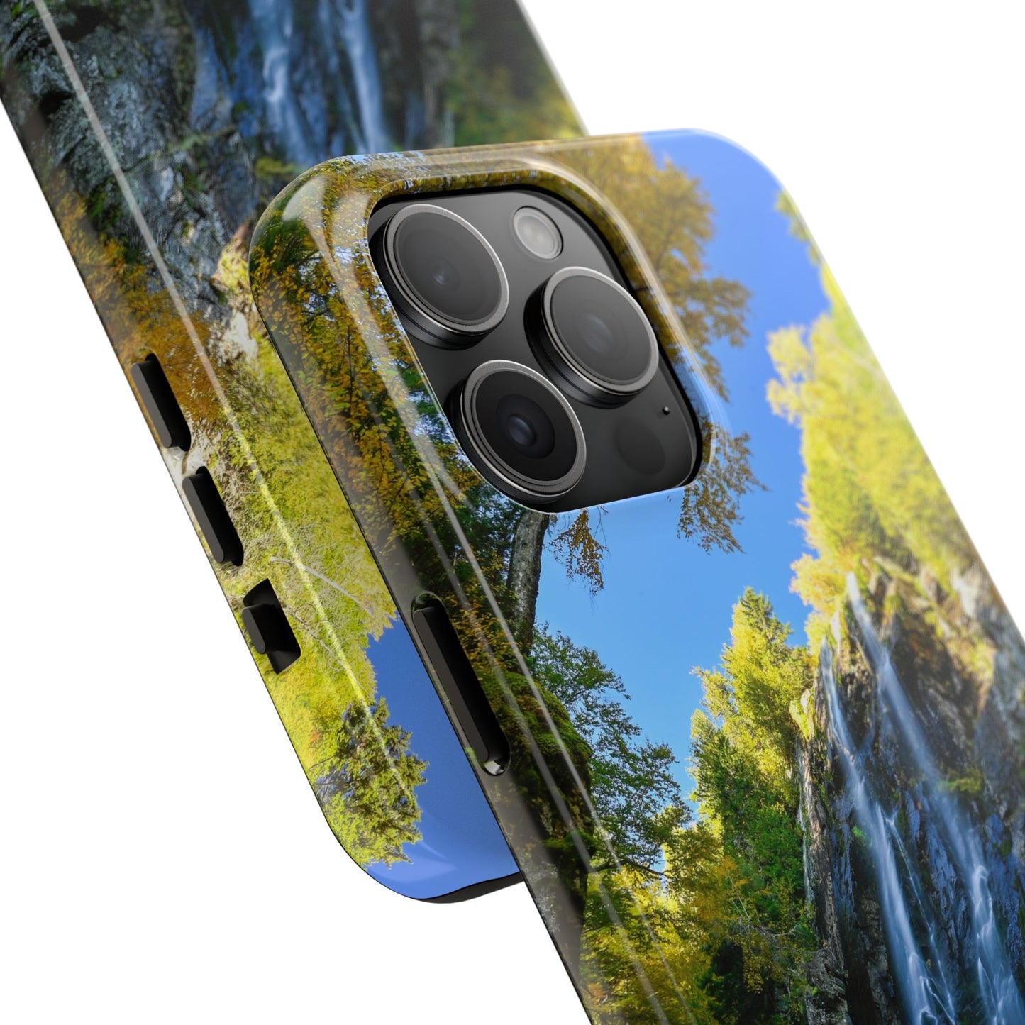 Impact Resistant Phone Case - Rainbow Falls