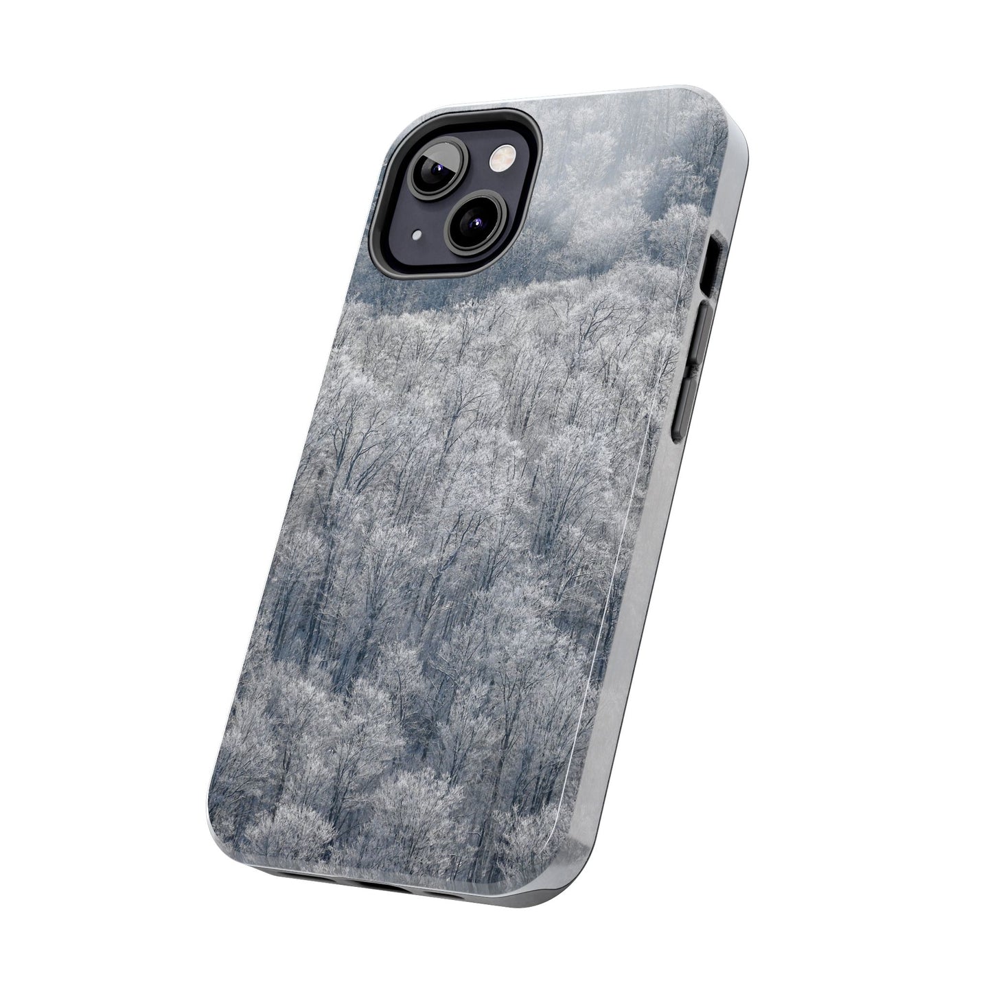 Impact Resistant Phone Case - Frozen trees