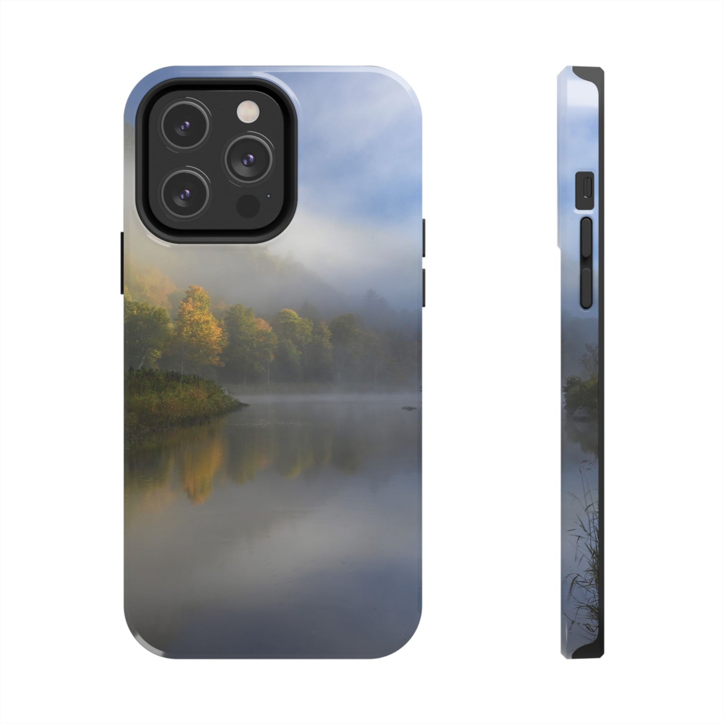 Impact Resistant Phone Case - Ausable River Autumn