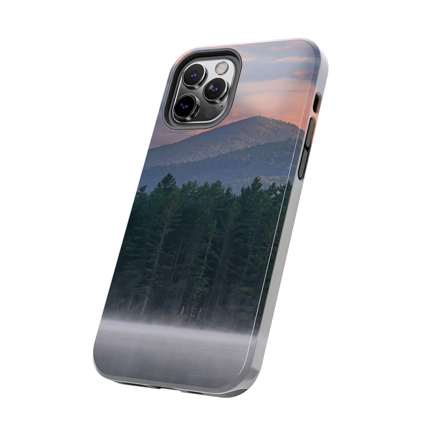 Impact Resistant Phone Case - Loon Lake Mountain