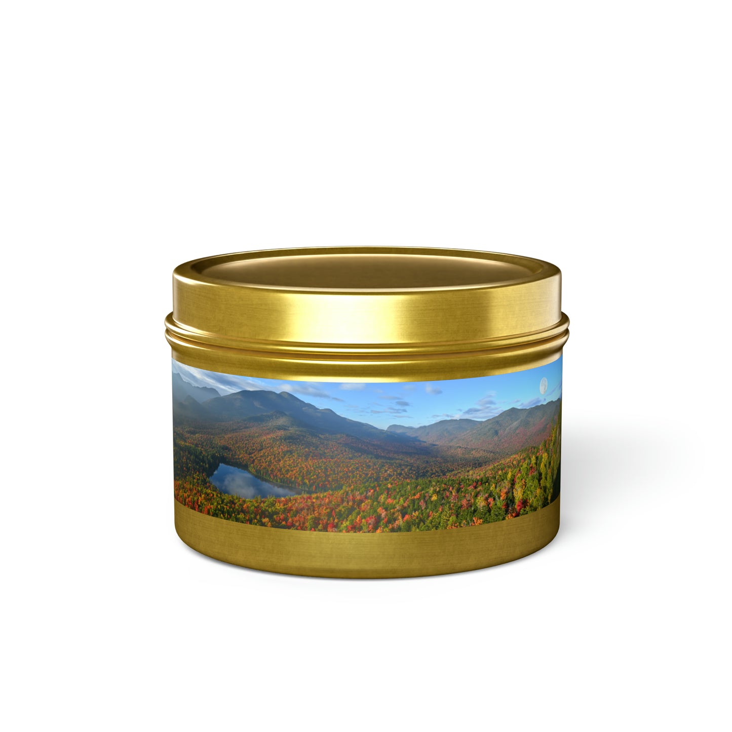 Mt. Jo Harvest Moonset - Tin Candle