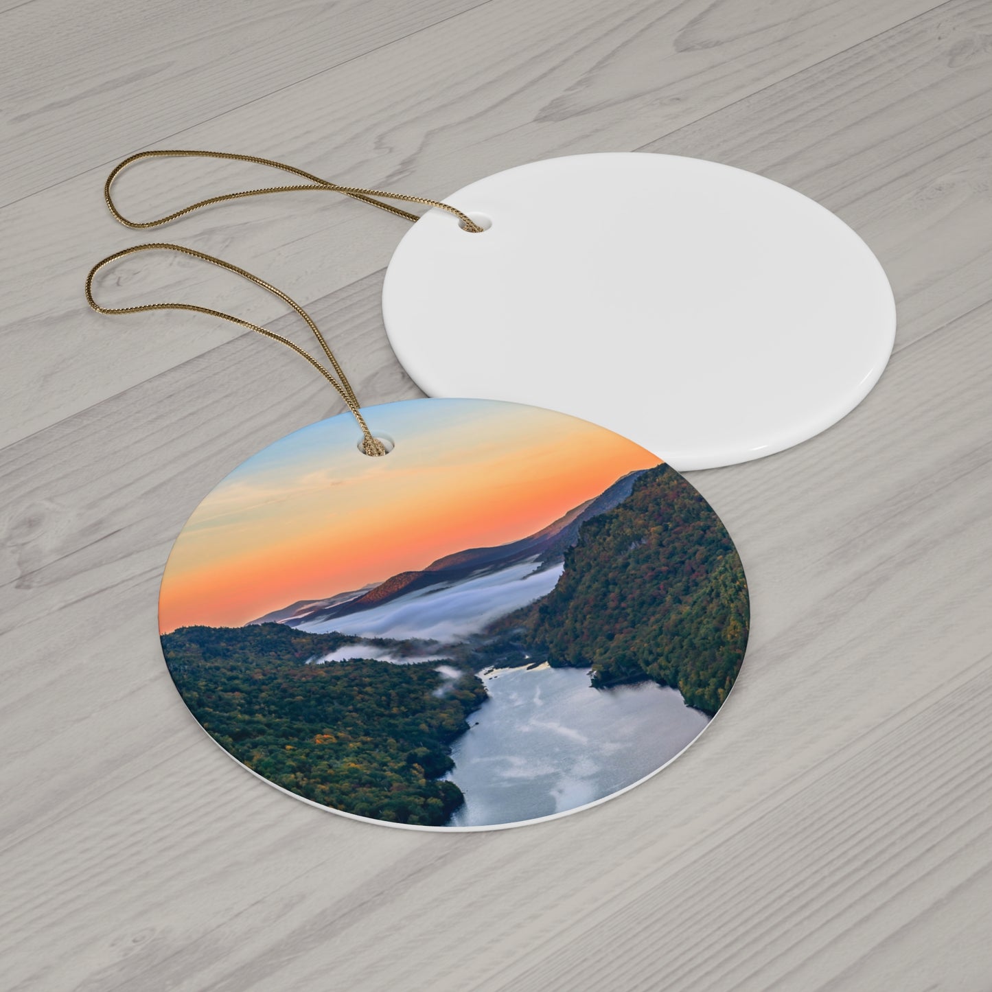 Indian Head - Ceramic Ornament