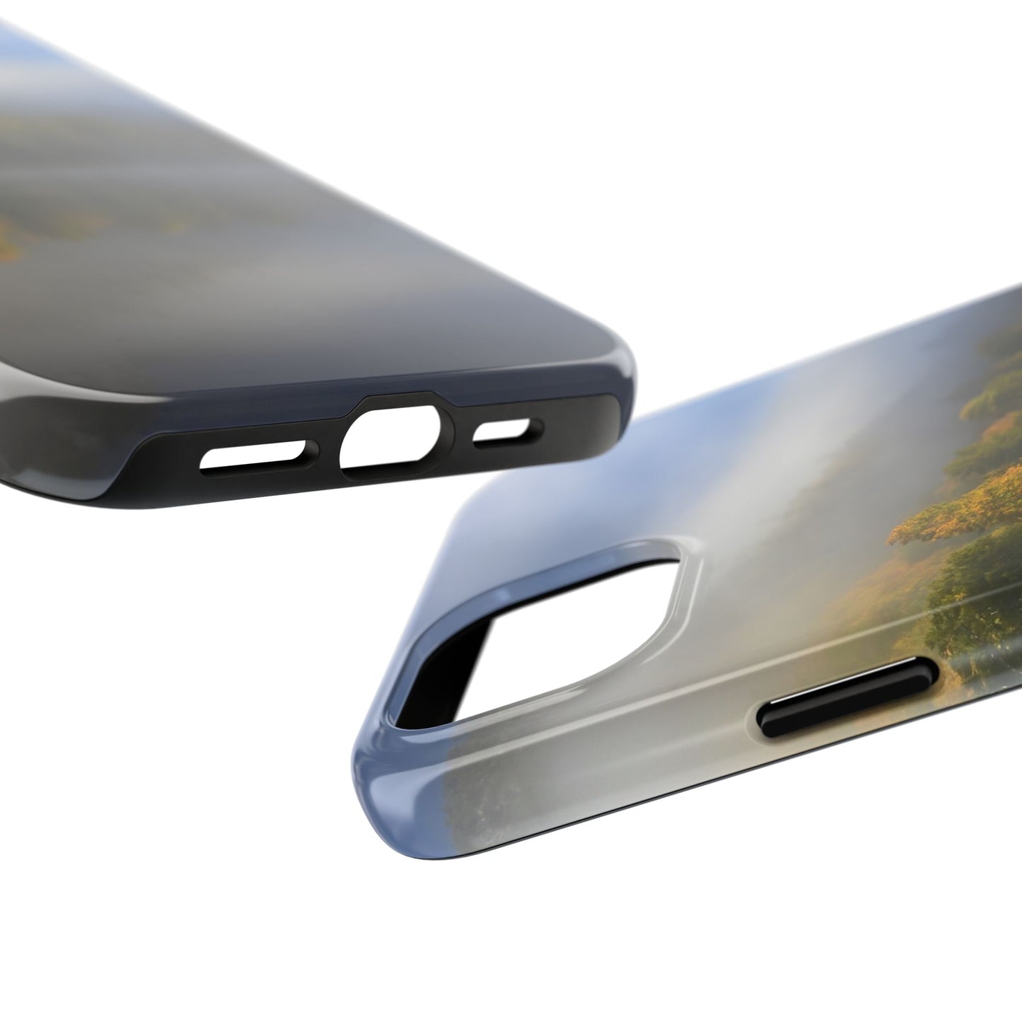 Impact Resistant Phone Case - Ausable River Autumn