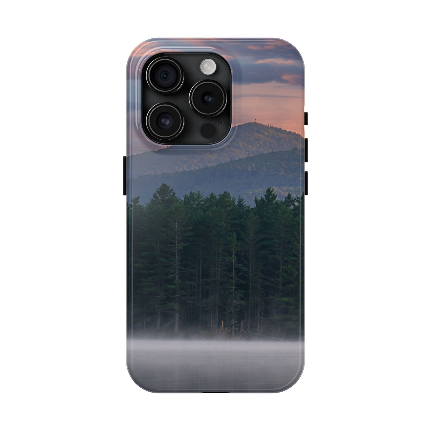 Impact Resistant Phone Case - Loon Lake Mountain