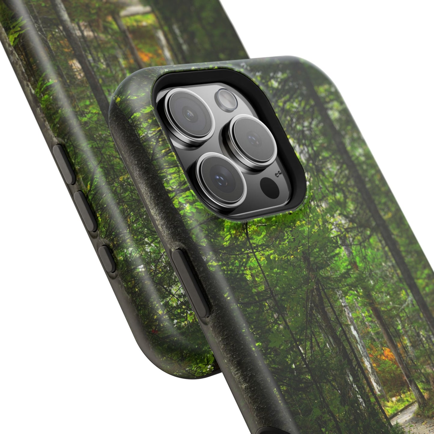 MagSafe Impact Resistant Phone Case - Woodland Boardwalk