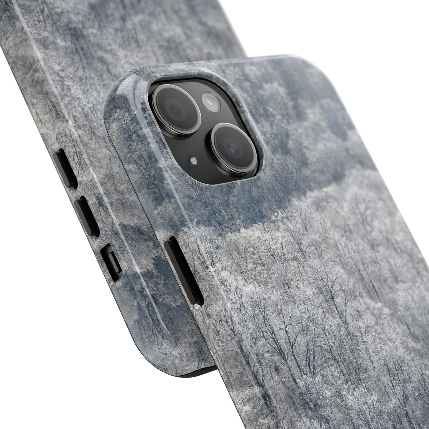 Impact Resistant Phone Case - Frozen trees