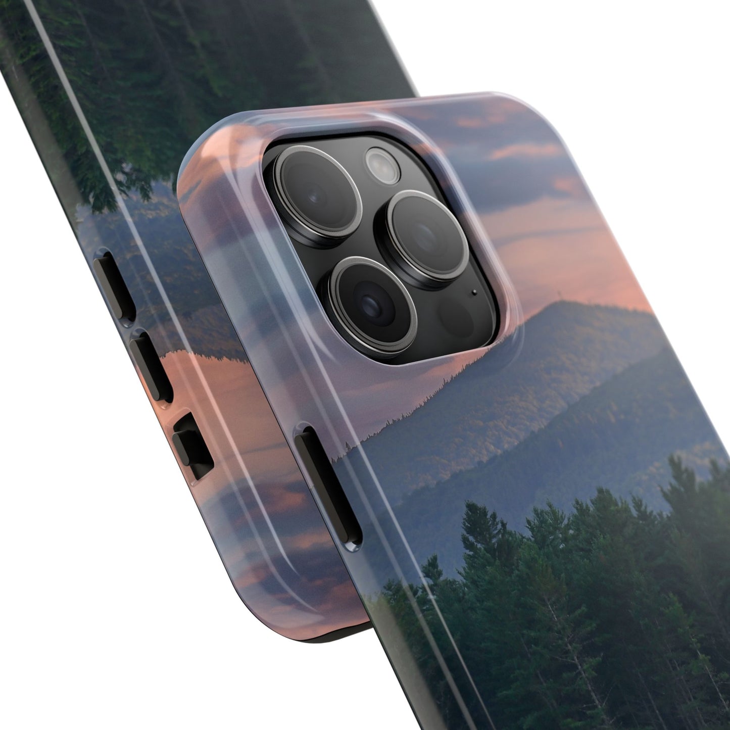 Impact Resistant Phone Case - Loon Lake Mountain
