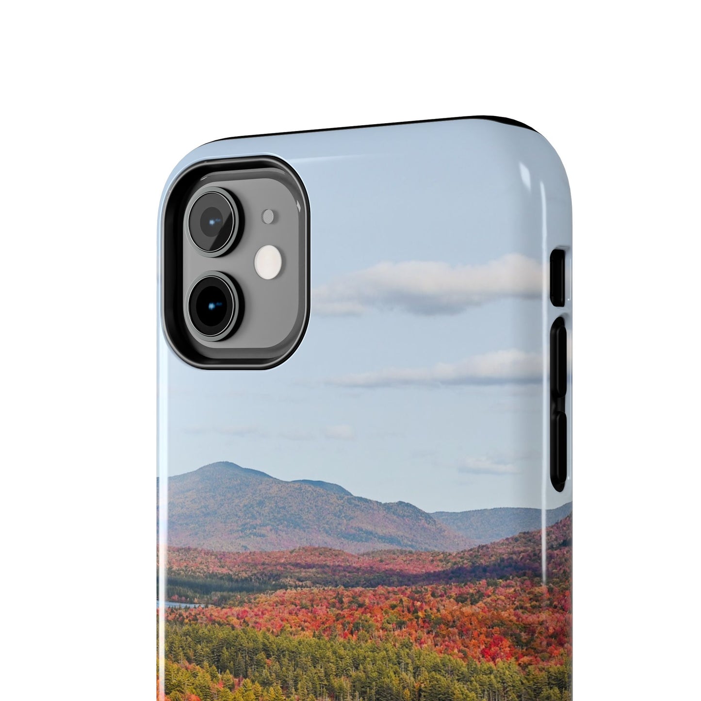 Impact Resistant Phone Case - Autumn Mountains & River