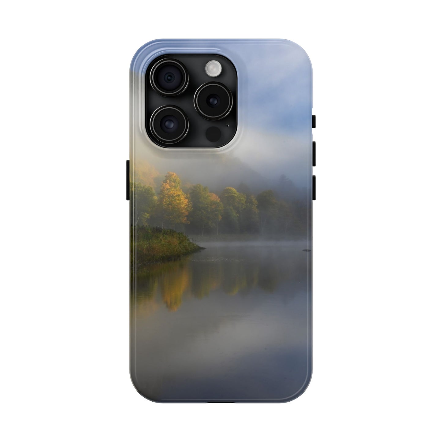 Impact Resistant Phone Case - Ausable River Autumn