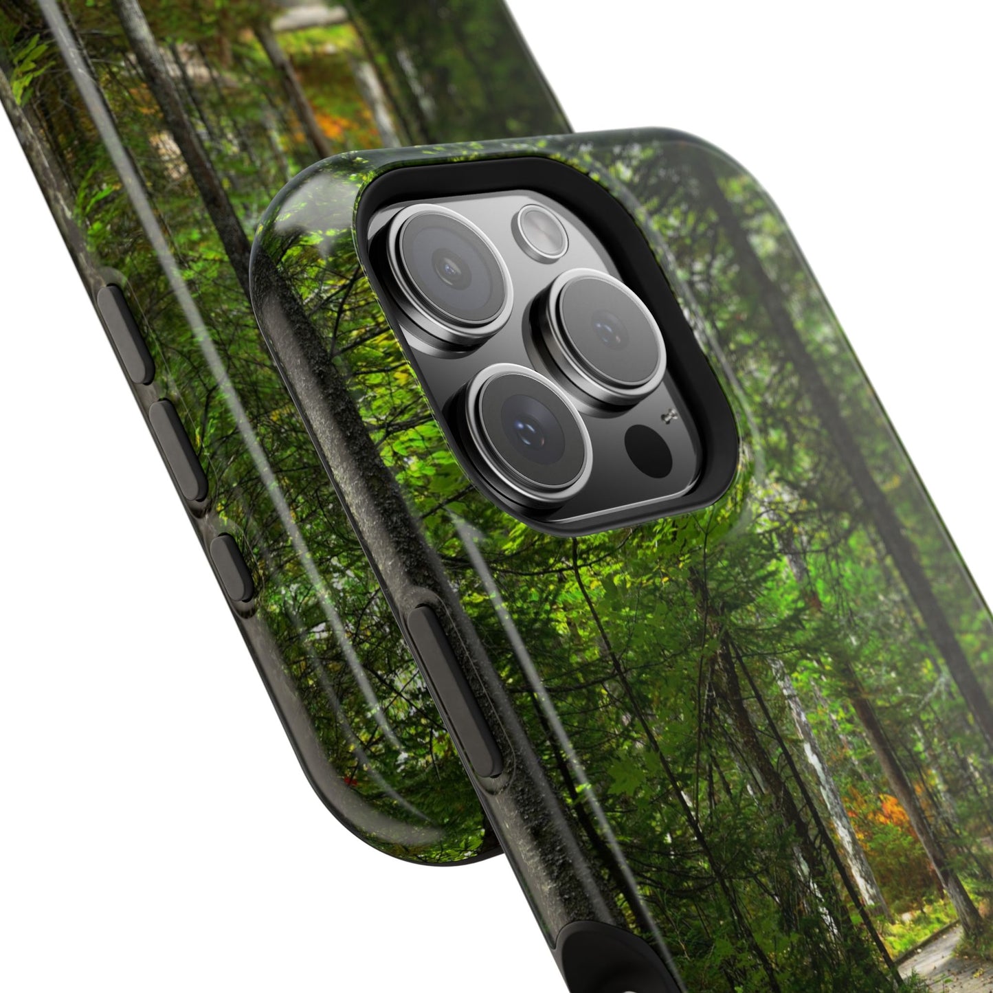 MagSafe Impact Resistant Phone Case - Woodland Boardwalk