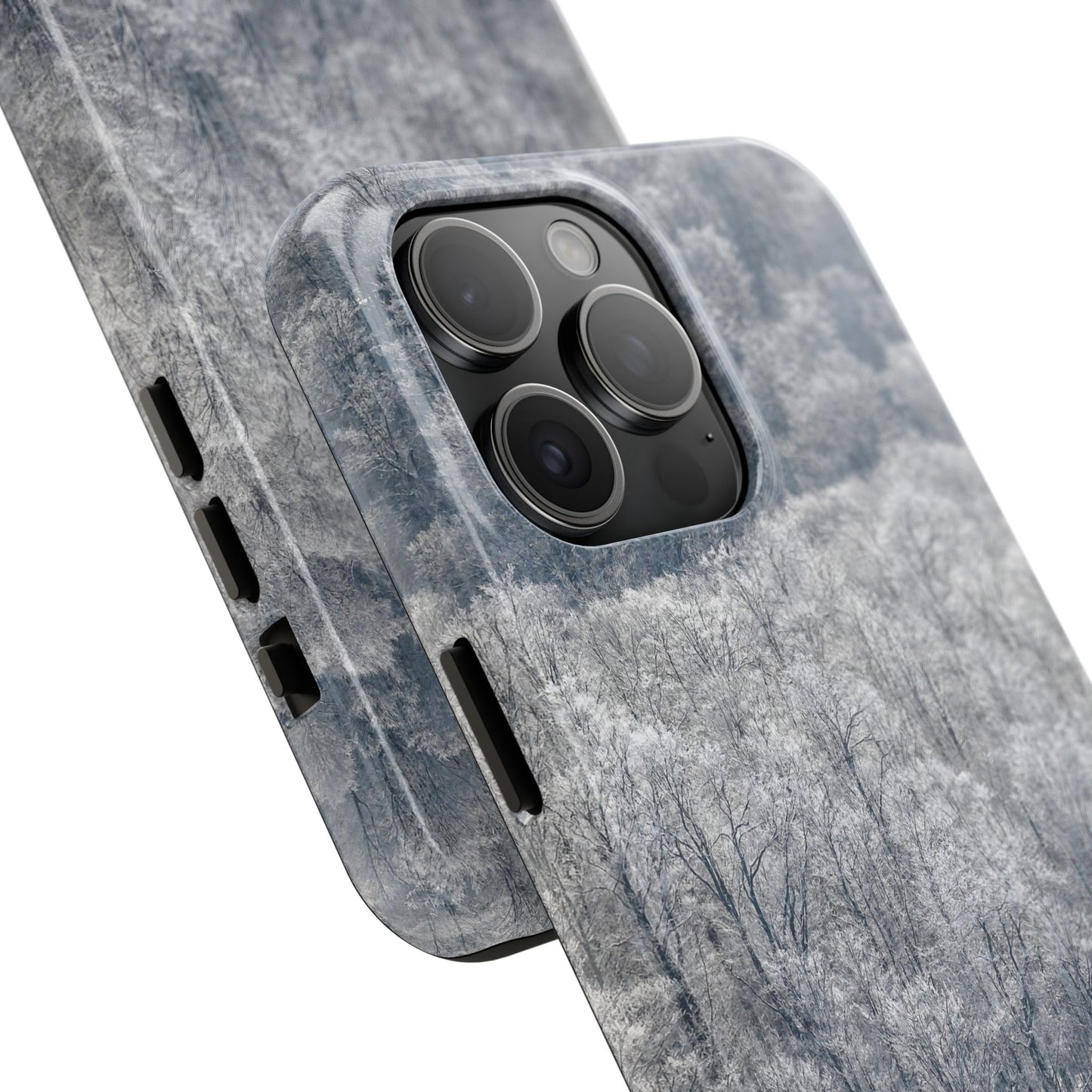 Impact Resistant Phone Case - Frozen trees