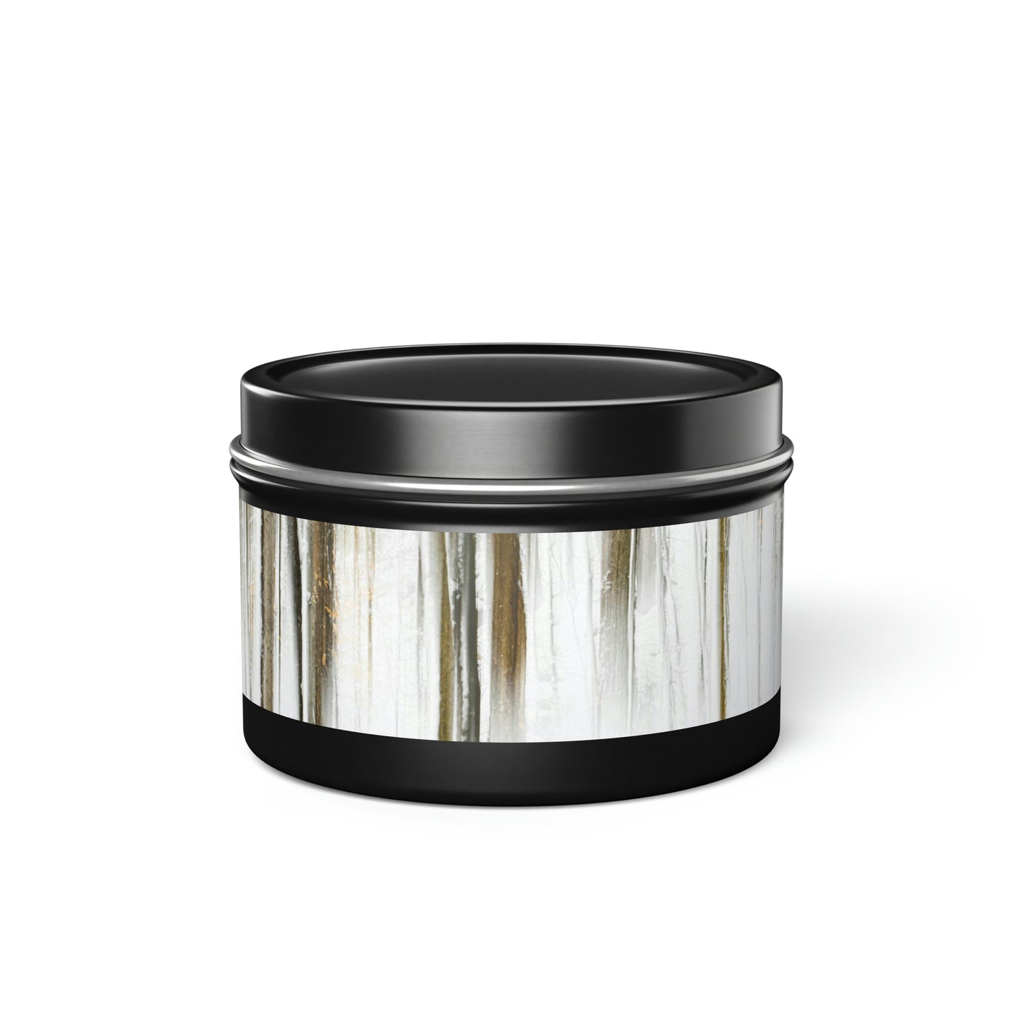 Abstract Winter Woods - Tin Candle