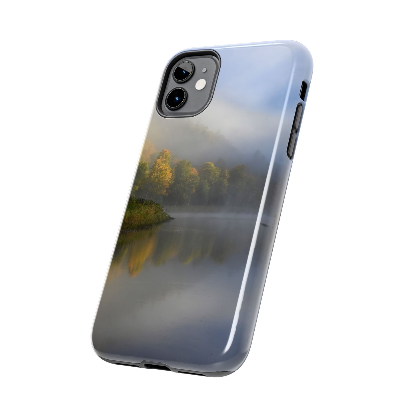 Impact Resistant Phone Case - Ausable River Autumn