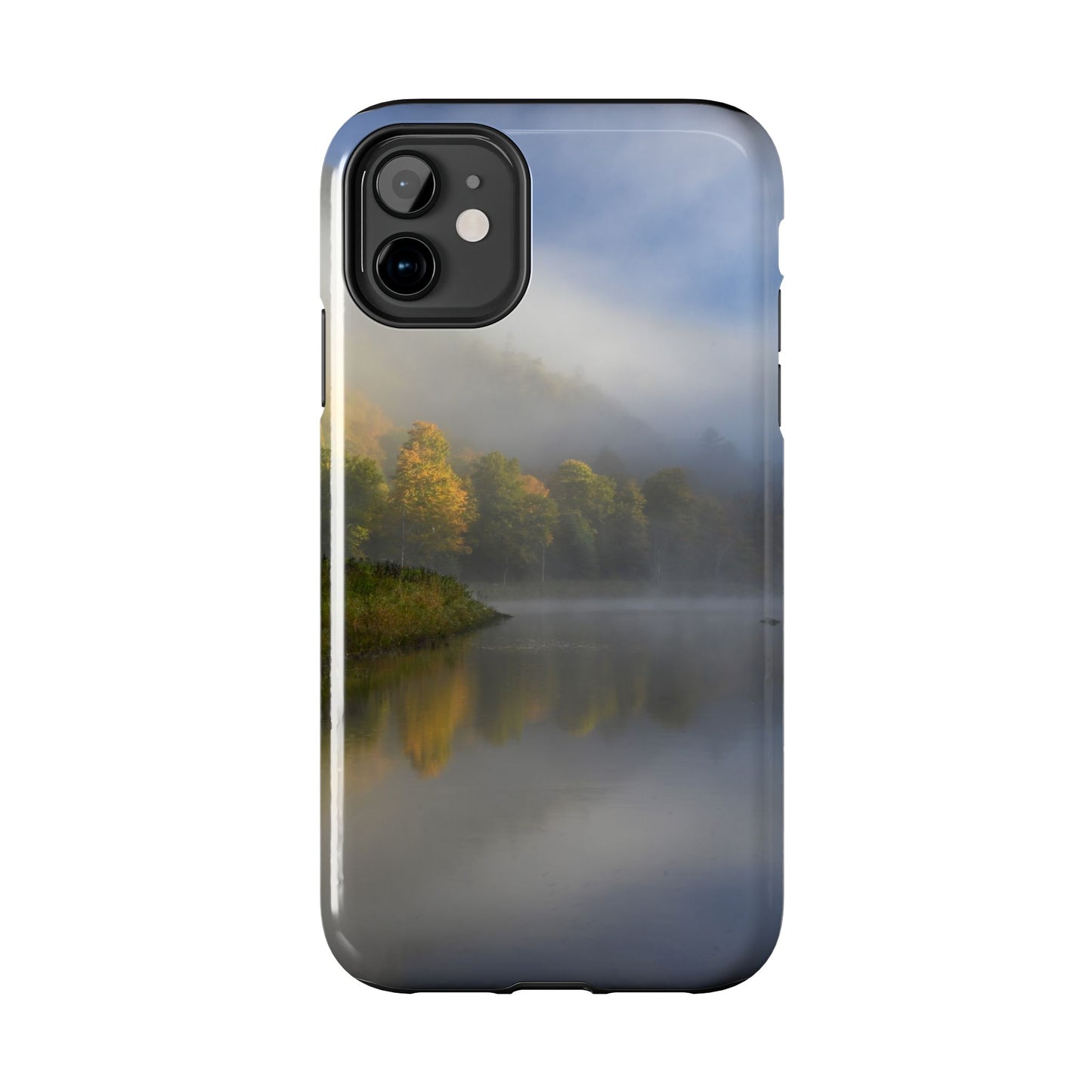 Impact Resistant Phone Case - Ausable River Autumn