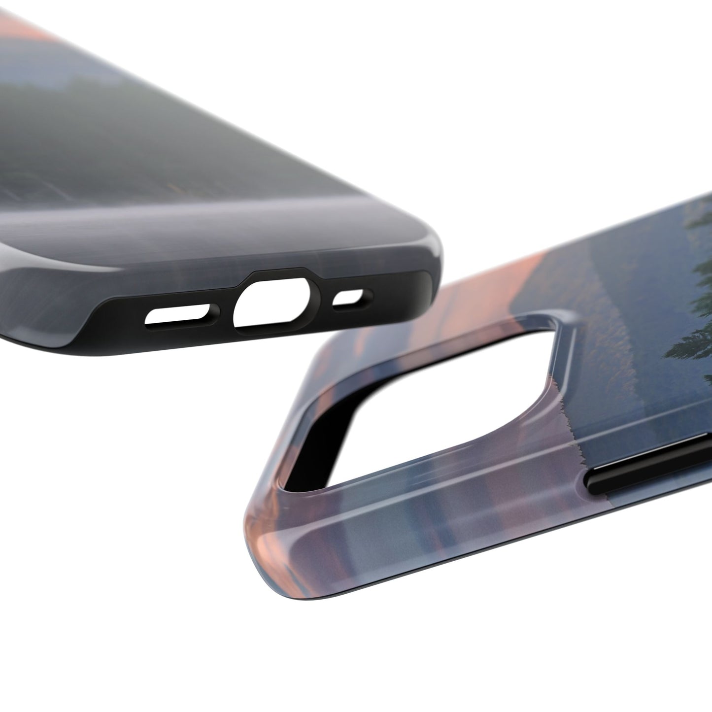 Impact Resistant Phone Case - Loon Lake Mountain