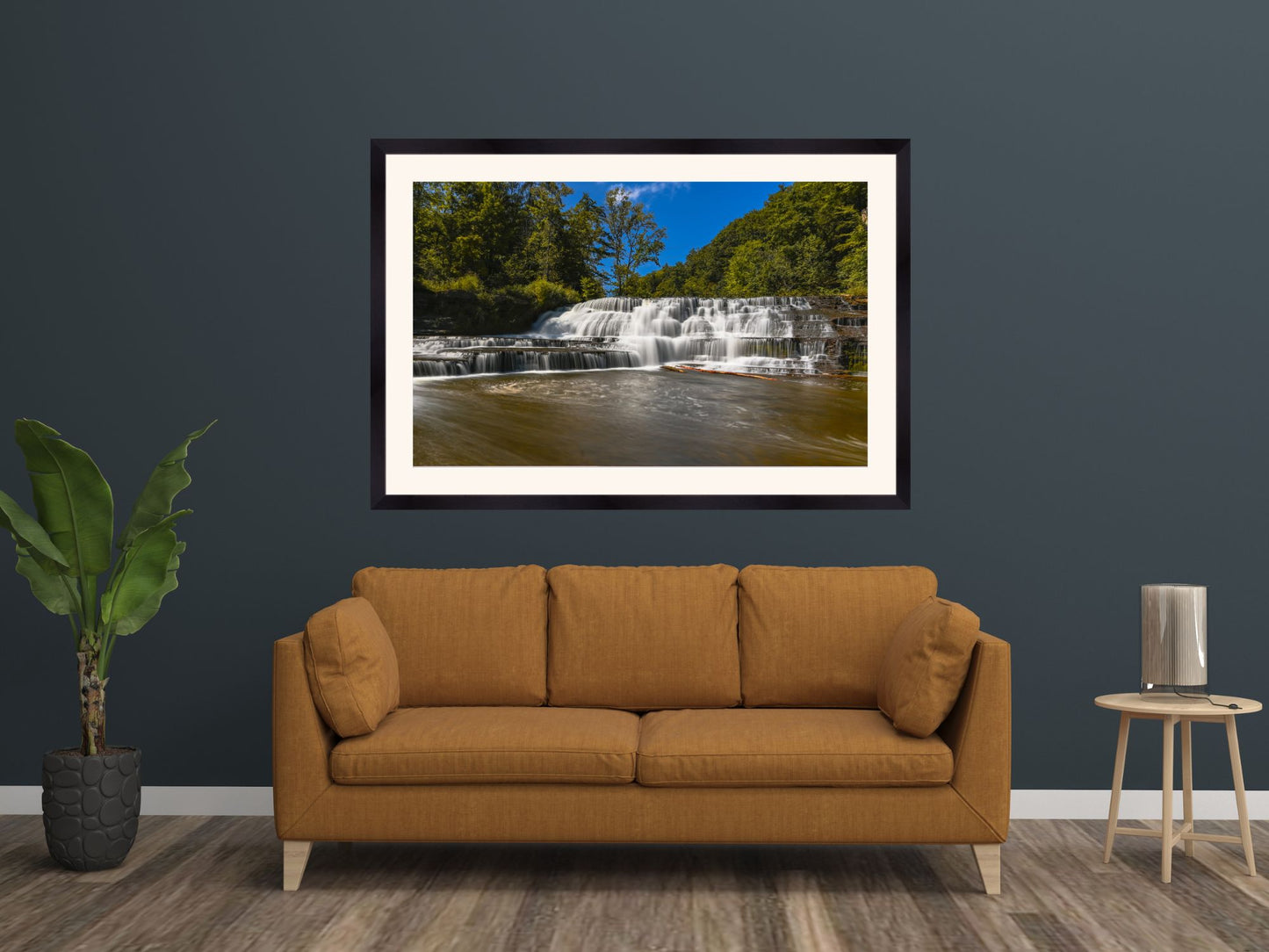 Wiscoy Falls in Western New York