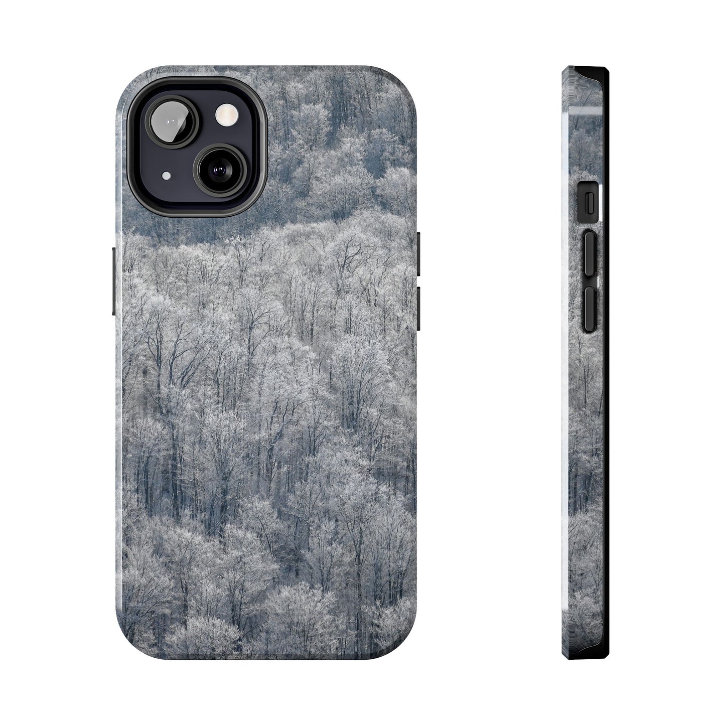 Impact Resistant Phone Case - Frozen trees