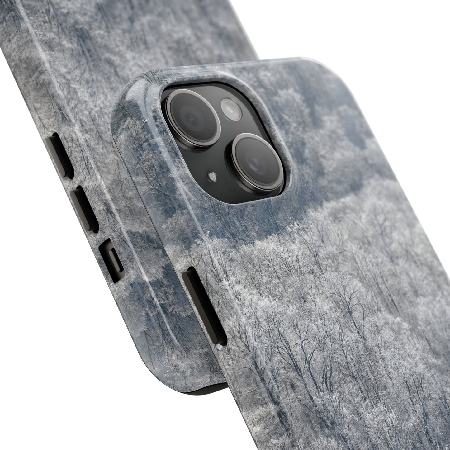 Impact Resistant Phone Case - Frozen trees