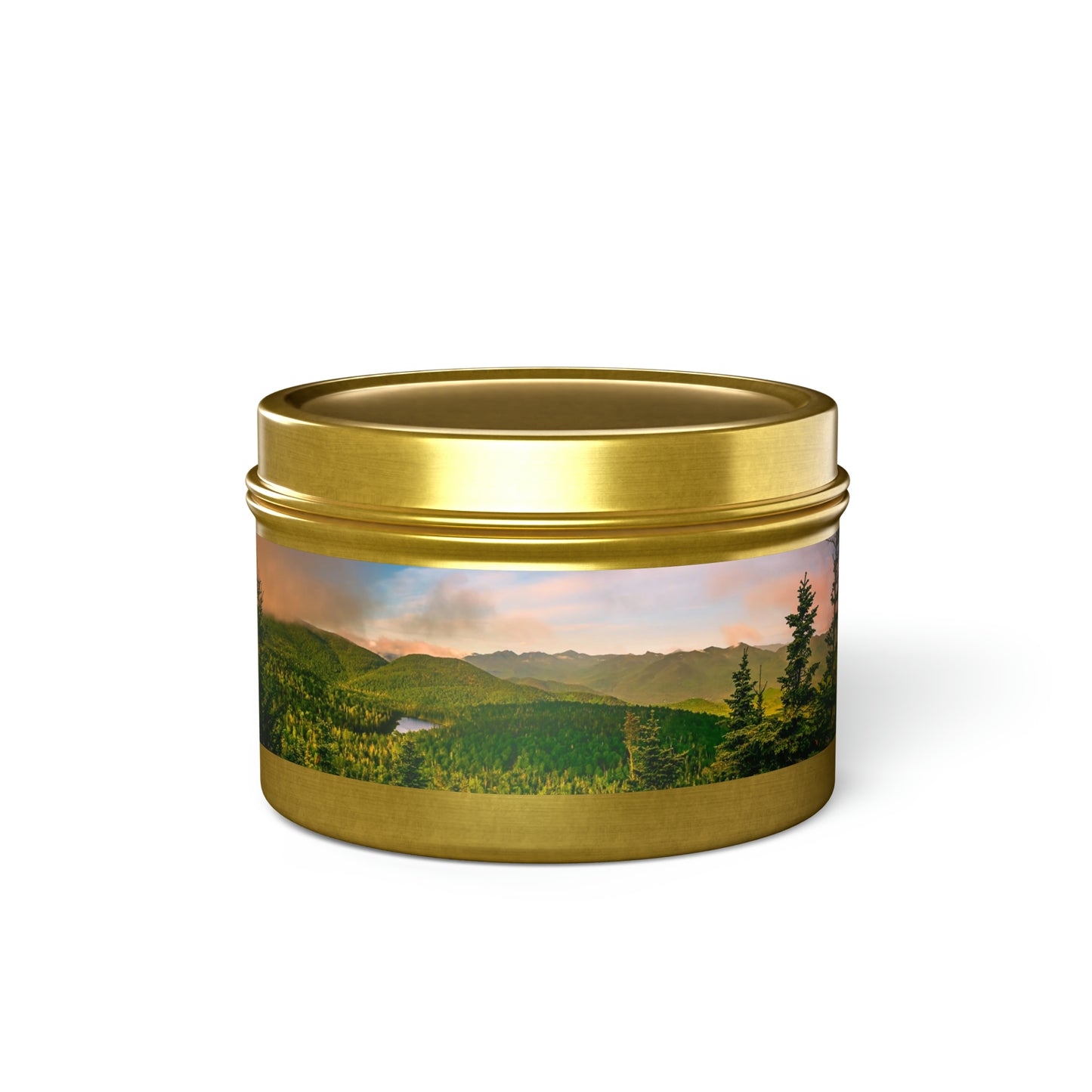 Sunrise over Lost Pond - Tin Candle