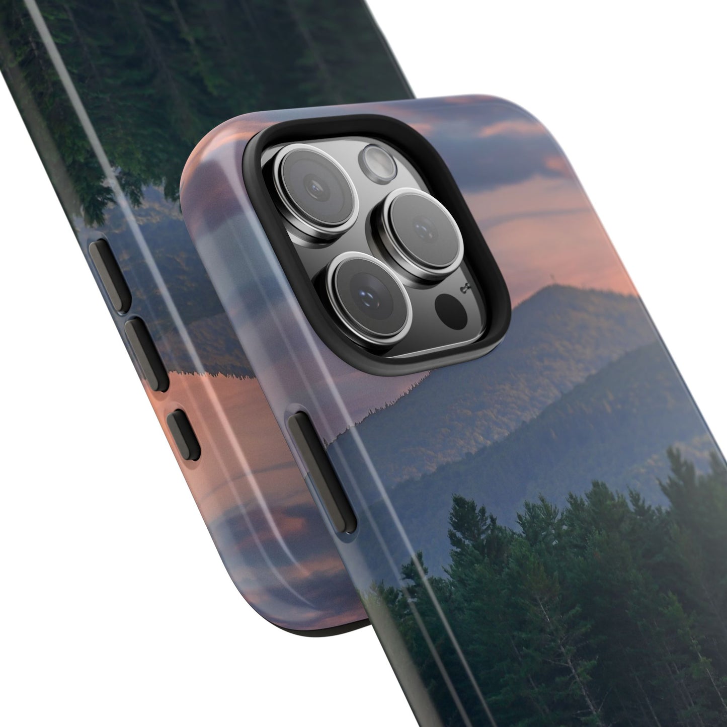 Impact Resistant Phone Case - Loon Lake Mountain