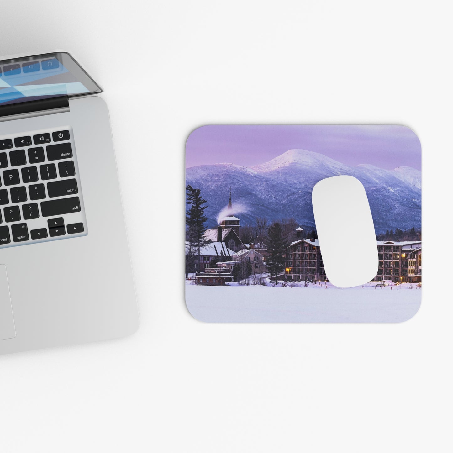 Frozen in Time: Mirror Lake Mouse Pad