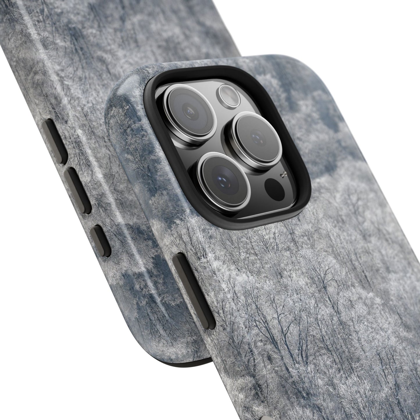 Impact Resistant Phone Case - Frozen trees