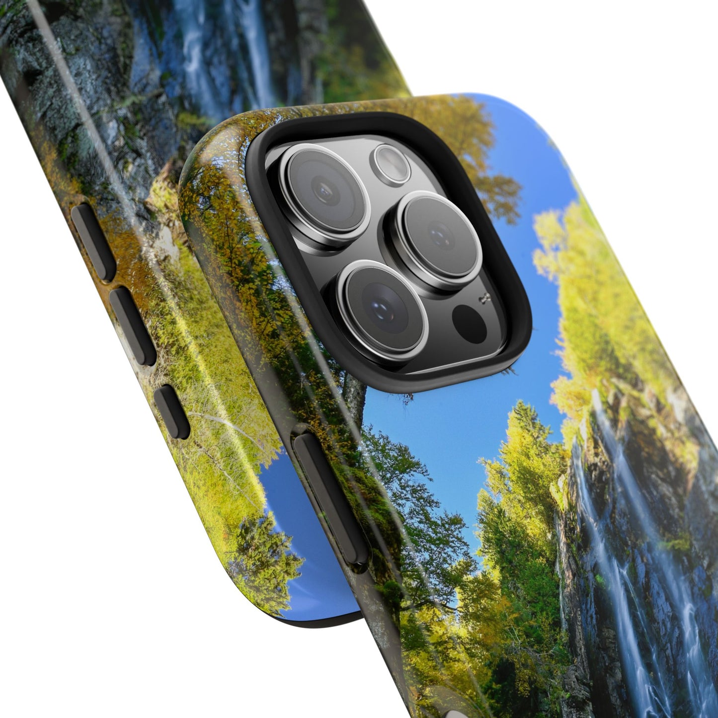 Impact Resistant Phone Case - Rainbow Falls