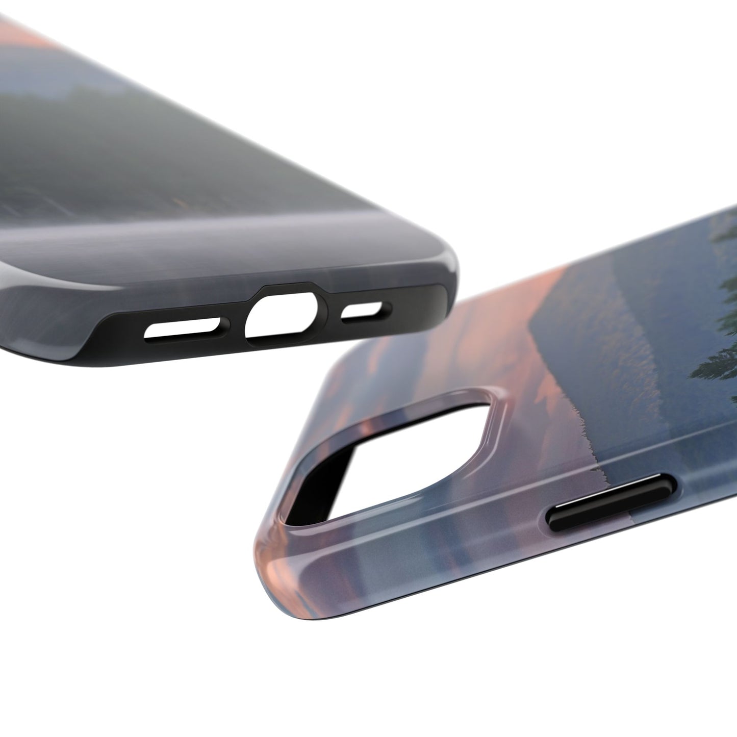 Impact Resistant Phone Case - Loon Lake Mountain