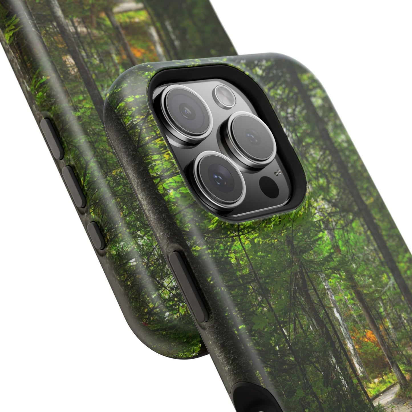 MagSafe Impact Resistant Phone Case - Woodland Boardwalk