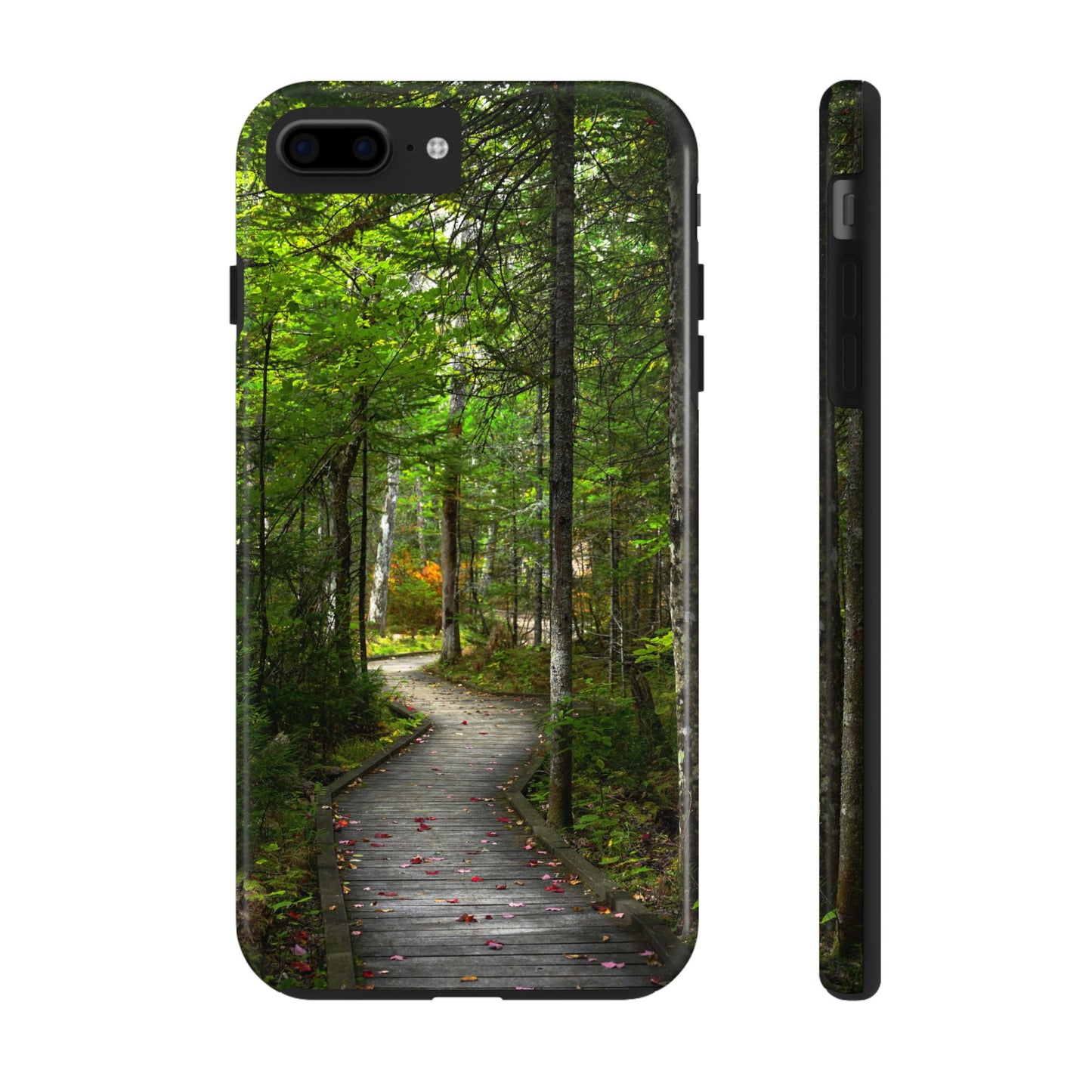 Impact Resistant Phone Case - Woodland Boardwalk
