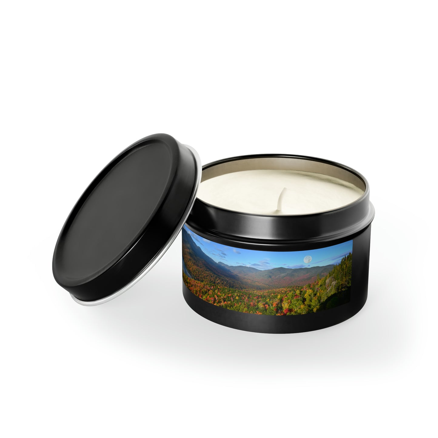 Mt. Jo Harvest Moonset - Tin Candle