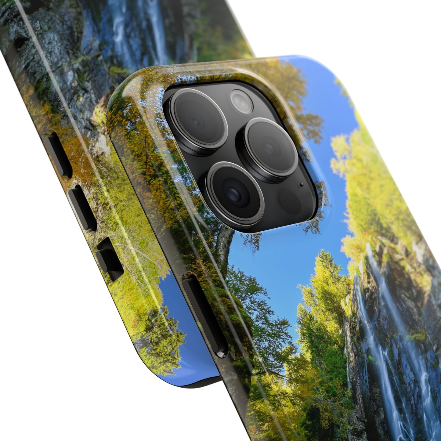 Impact Resistant Phone Case - Rainbow Falls