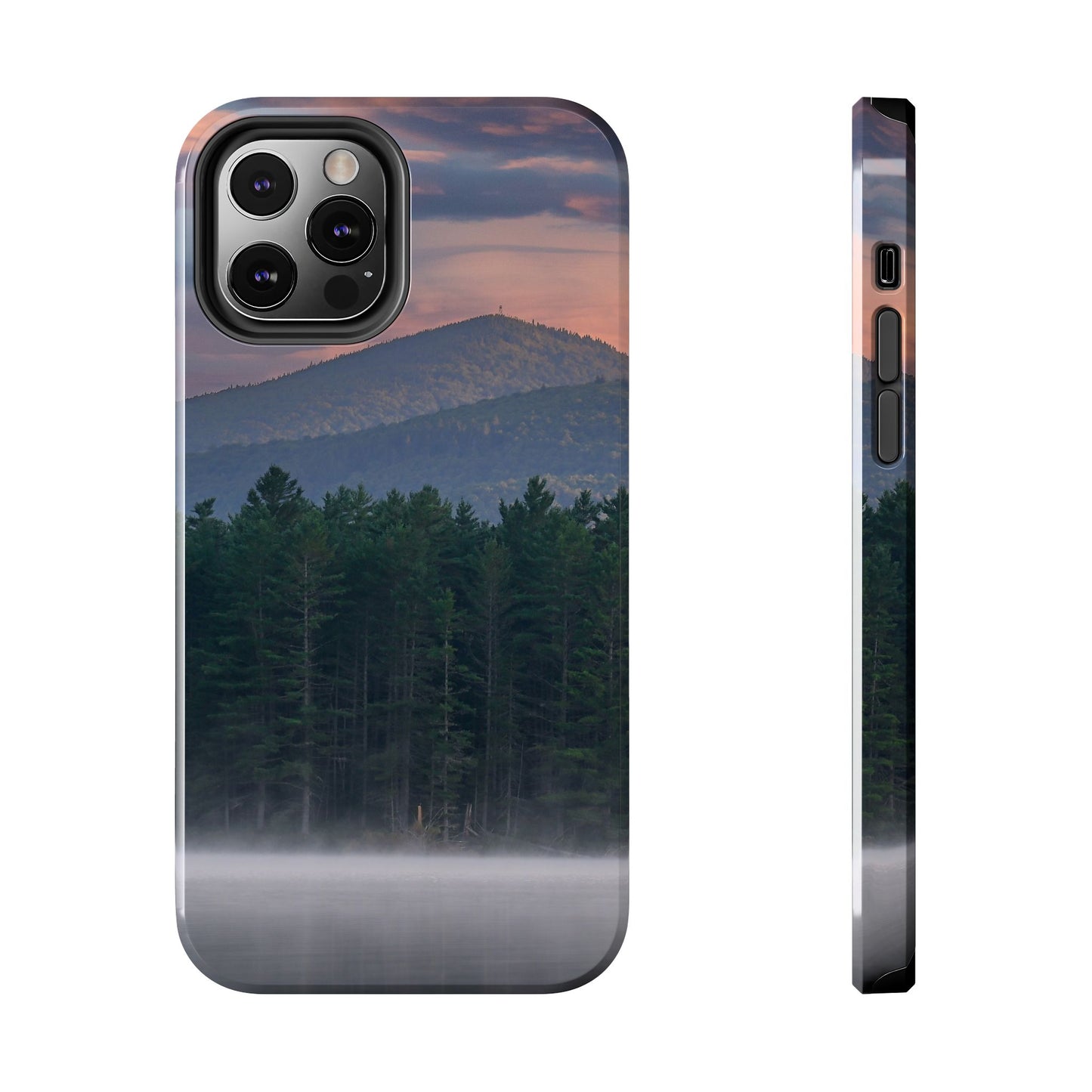 Impact Resistant Phone Case - Loon Lake Mountain