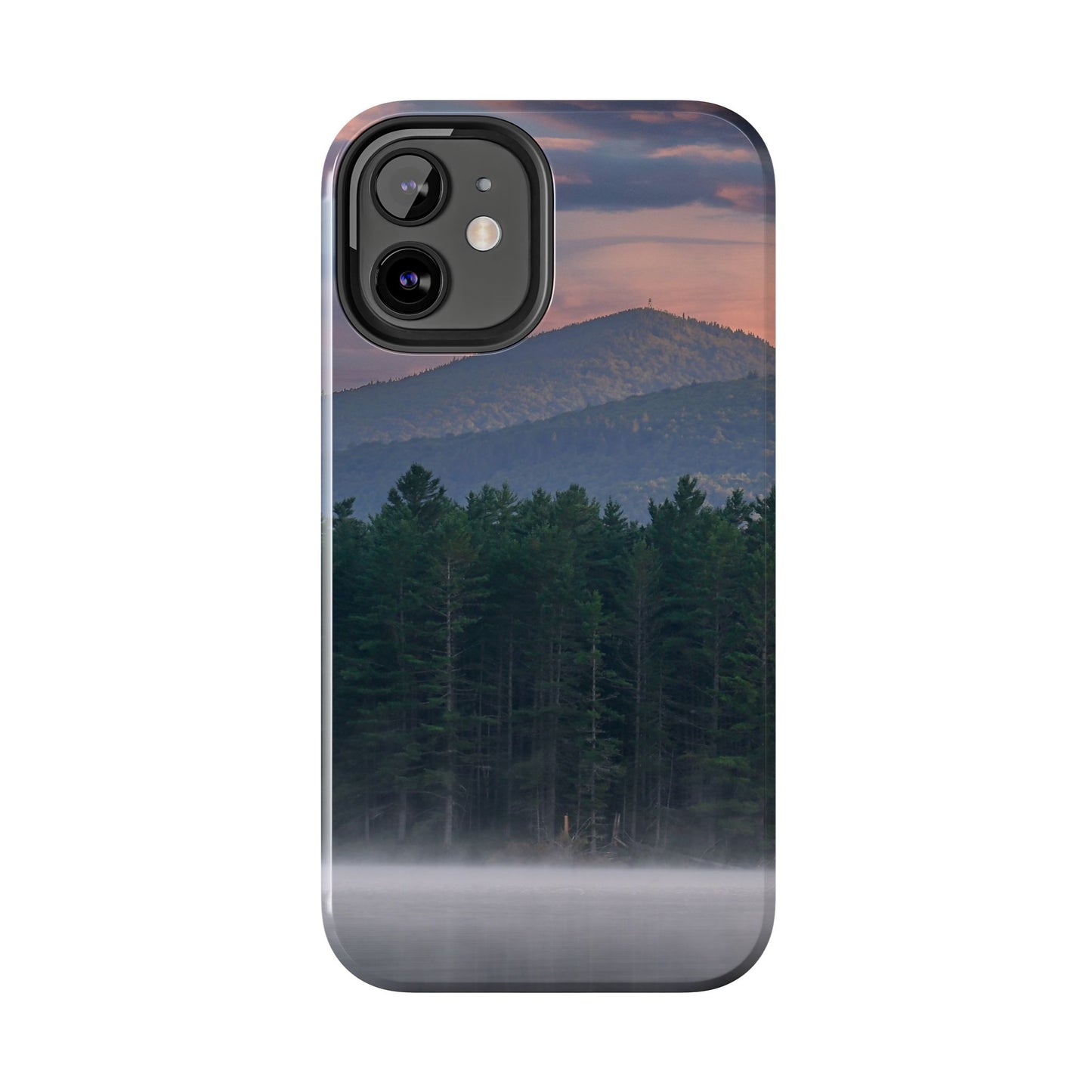 Impact Resistant Phone Case - Loon Lake Mountain