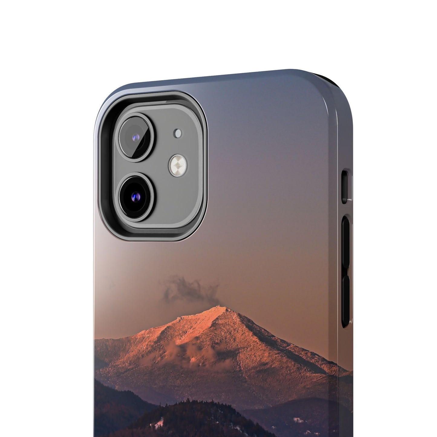 Impact Resistant Phone Case - Sundown in a Mountain Town