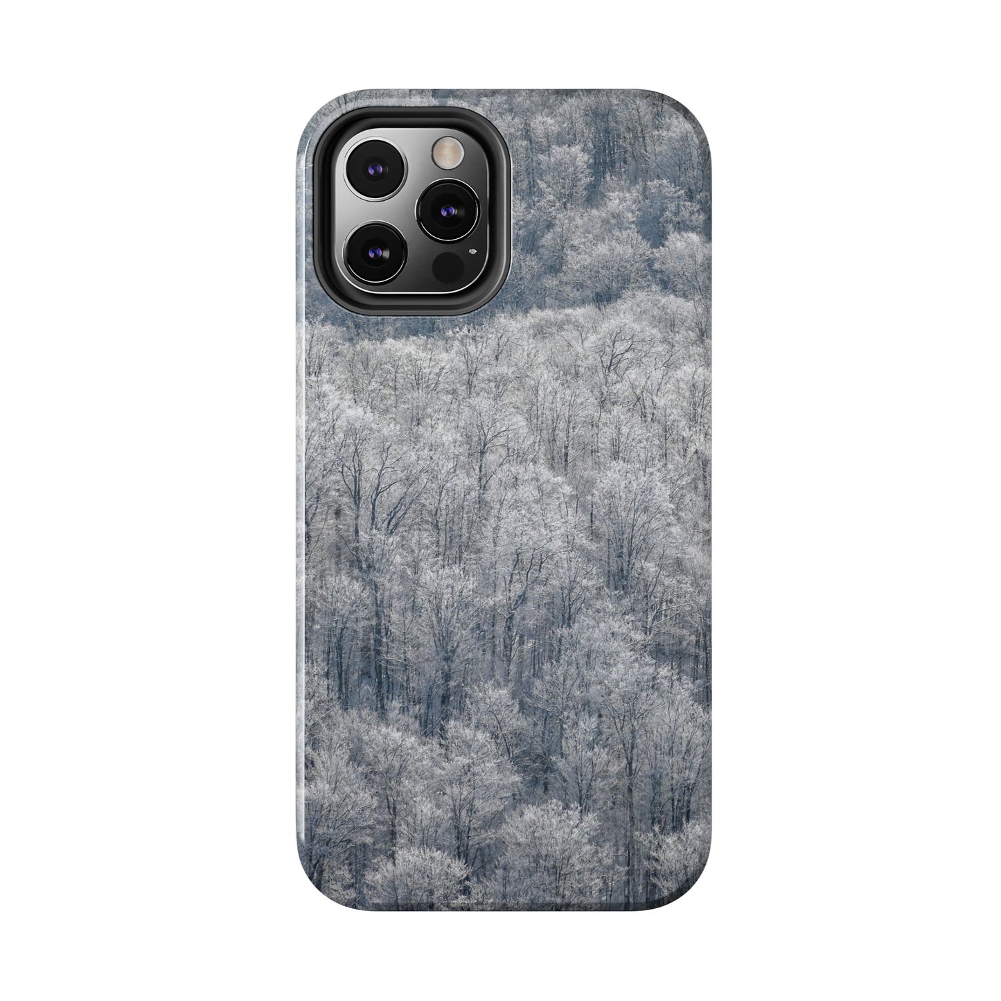 Impact Resistant Phone Case - Frozen trees