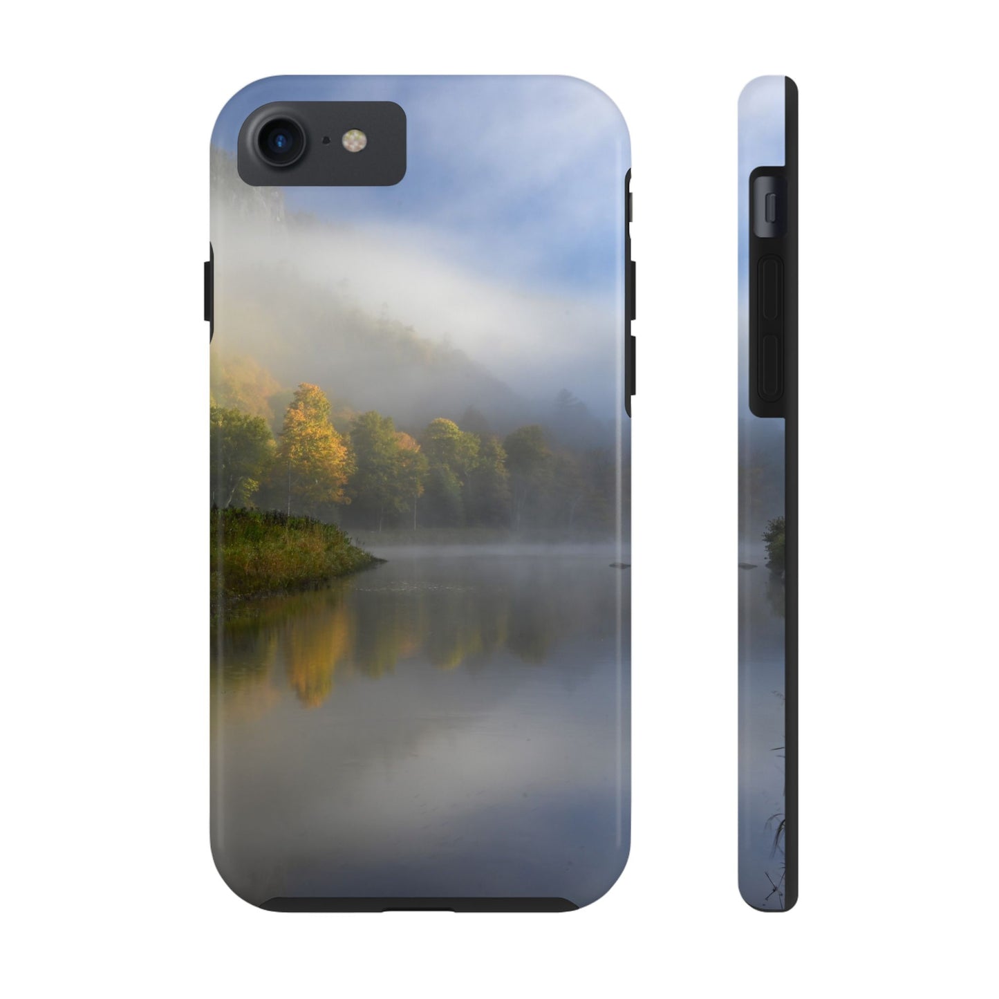 Impact Resistant Phone Case - Ausable River Autumn